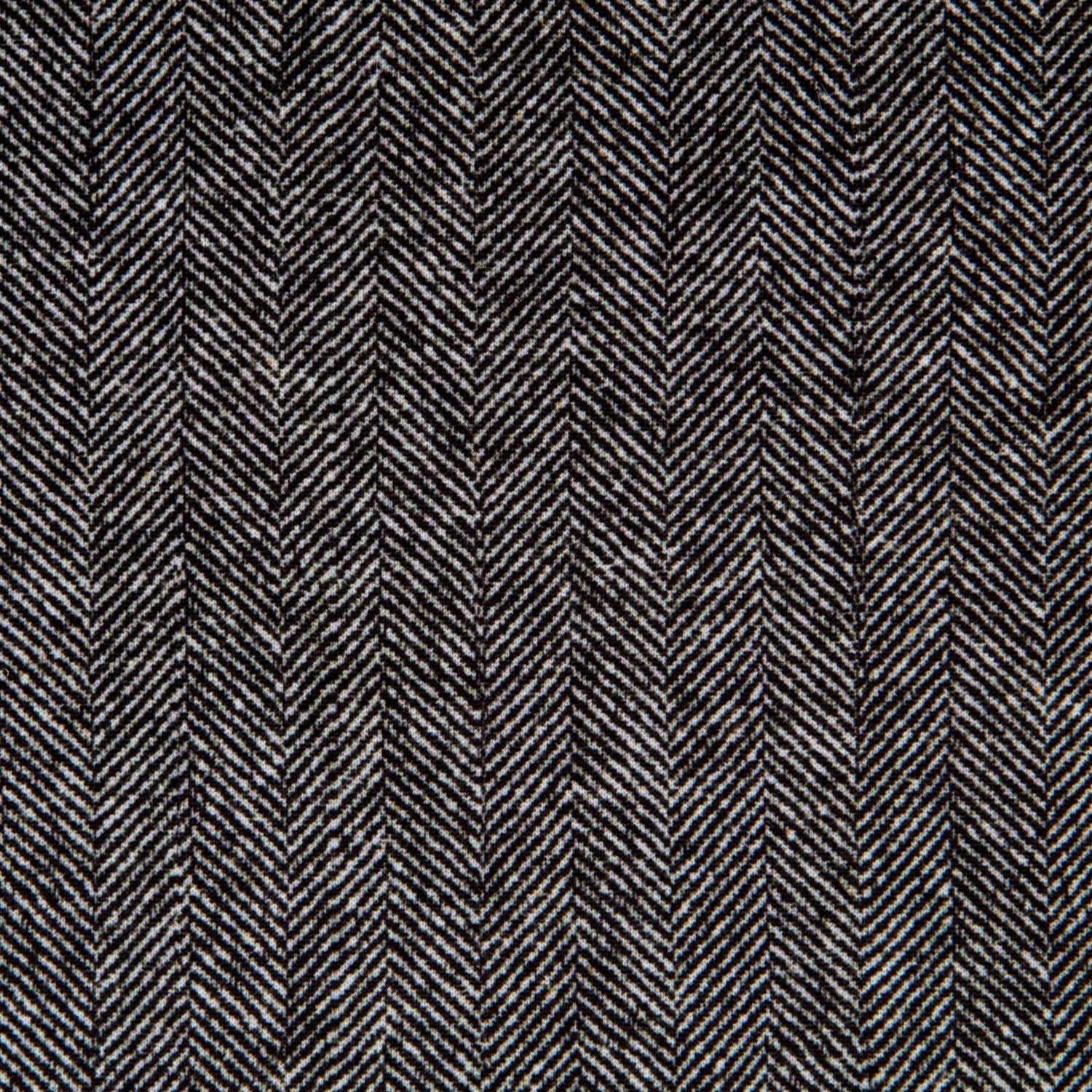 Grauer Fischgräten-Neopren-Strickstoff - Ribes y Casals