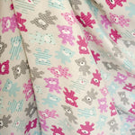Fuchsia Teddybären Strickstoff - Ribes y Casals