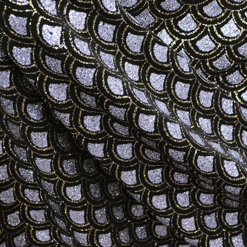 Silberne Diamante Glitter-Strickware - Ribes y Casals