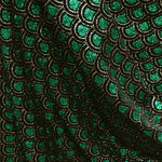 Grüner Diamant-Glitzer-Strickstoff - Ribes y Casals