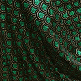 Grüner Diamant-Glitzer-Strickstoff - Ribes y Casals