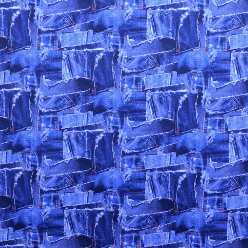 Denim Blue Denim-Strickwaren - Ribes y Casals