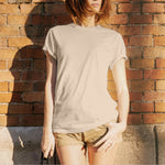 Beige Viskose-Strickstoff - Ribes y Casals