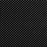Viskose Strickstoff Polka Dot Mini Schwarz - Ribes y Casals