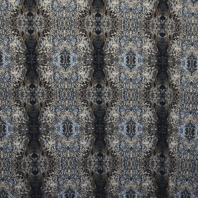 Grünlicher Mosaik-Viskose-Strickstoff - Ribes y Casals