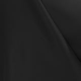 Stoffrest Polyester-Satin schwarz – verschiedene Maße x Breite 150 cm - Ribes y Casals
