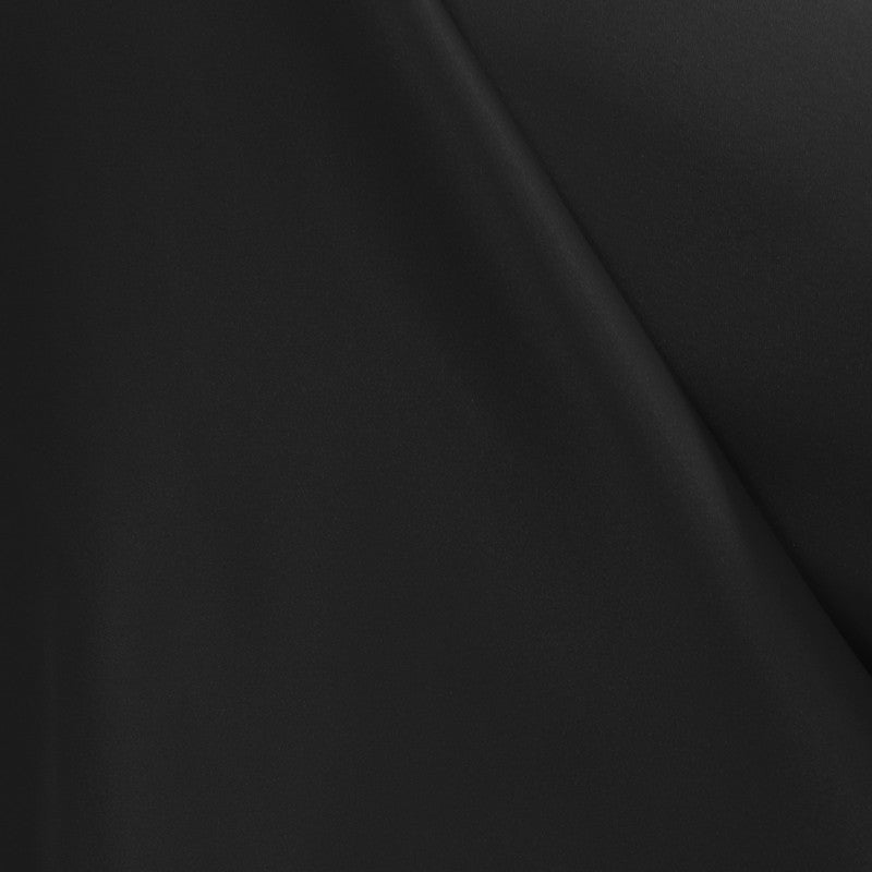 Stoffrest Polyester-Satin schwarz – verschiedene Maße x Breite 150 cm - Ribes y Casals