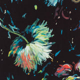 Satin Mikado Paint Stoff Schwarz - Ribes y Casals