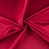 Rubinroter Polyester-Satin - Ribes y Casals
