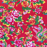 Twill Dekoration Rote Nelken - Ribes y Casals