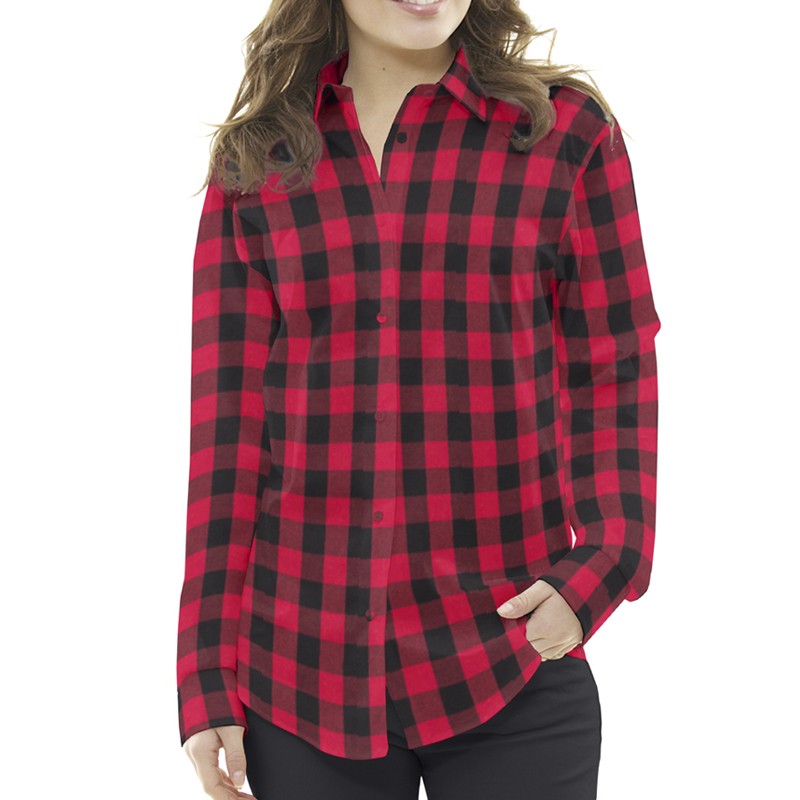 Lumberjack Schwarz Lumberjack Twill Rotes Tuch - Ribes y Casals