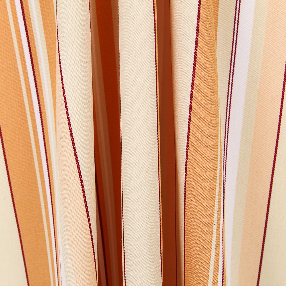 Twill-Gewebe Orange gestreift - Ribes y Casals