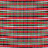 Shantung Polyester Rot Quadratisch Blau - Ribes y Casals