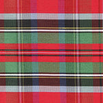 Shantung Polyester Rot Quadratisch Blau - Ribes y Casals