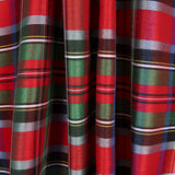 Shantung Polyester Rot Quadratisch Blau - Ribes y Casals