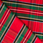 Shantung Polyester Shantung Rot Quadratisch Stoff - Ribes y Casals