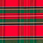 Shantung Polyester Shantung Rot Quadratisch Stoff - Ribes y Casals