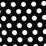 Stoff Spandex Polka Dot Ecru - Ribes y Casals