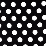 Stoff Spandex Polka Dot Ecru - Ribes y Casals