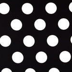 Stoff Spandex Polka Dot Ecru - Ribes y Casals