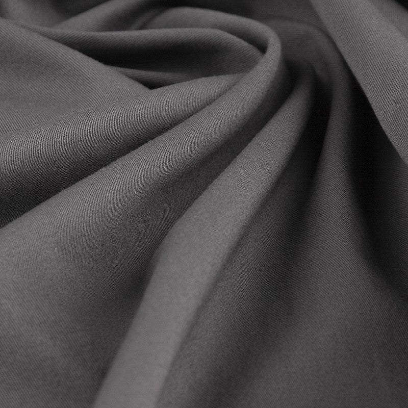 Stretch-Stoff Grau Baumwolle - Ribes y Casals
