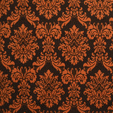 Barock Orange Bedruckter Samt Samtstoff - Ribes y Casals