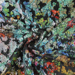Fantasy Velvet Pailletten-Samt-Stoff - Ribes y Casals