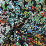 Fantasy Velvet Pailletten-Samt-Stoff - Ribes y Casals