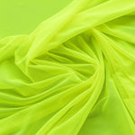 Fluorgelber Tüll-Lycra-Stoff - Ribes y Casals