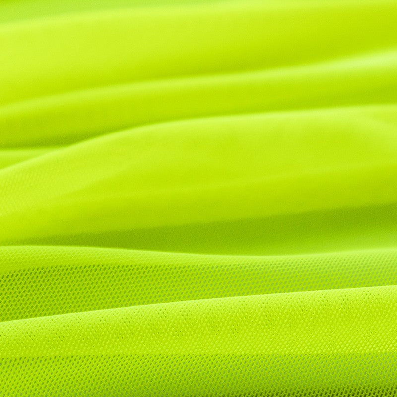 Fluorgelber Tüll-Lycra-Stoff - Ribes y Casals