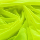 Fluorgelber Tüll-Lycra-Stoff - Ribes y Casals
