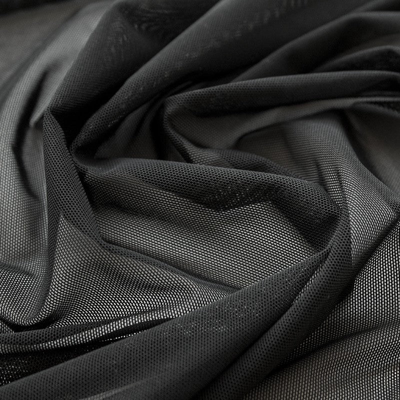 Stoff Tüll Lycra Schwarz - Ribes y Casals