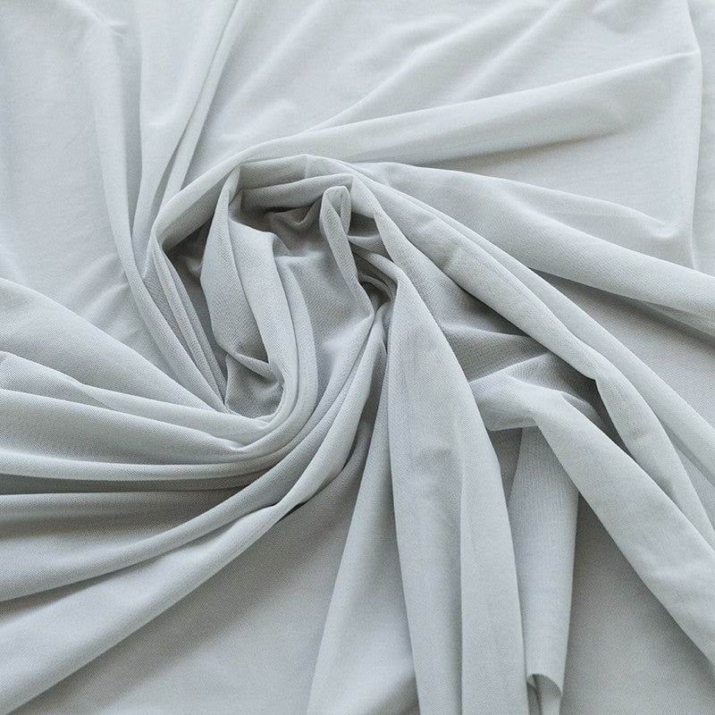 Stoff Tüll Lycra Silber - Ribes y Casals