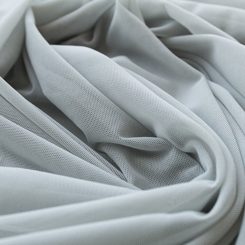 Stoff Tüll Lycra Silber - Ribes y Casals