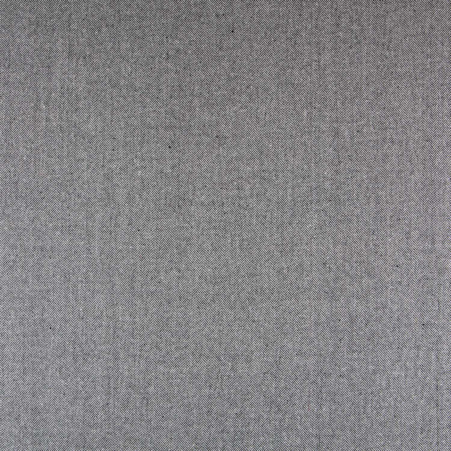 Grauer Herringbone Tweed-Stoff - Ribes y Casals