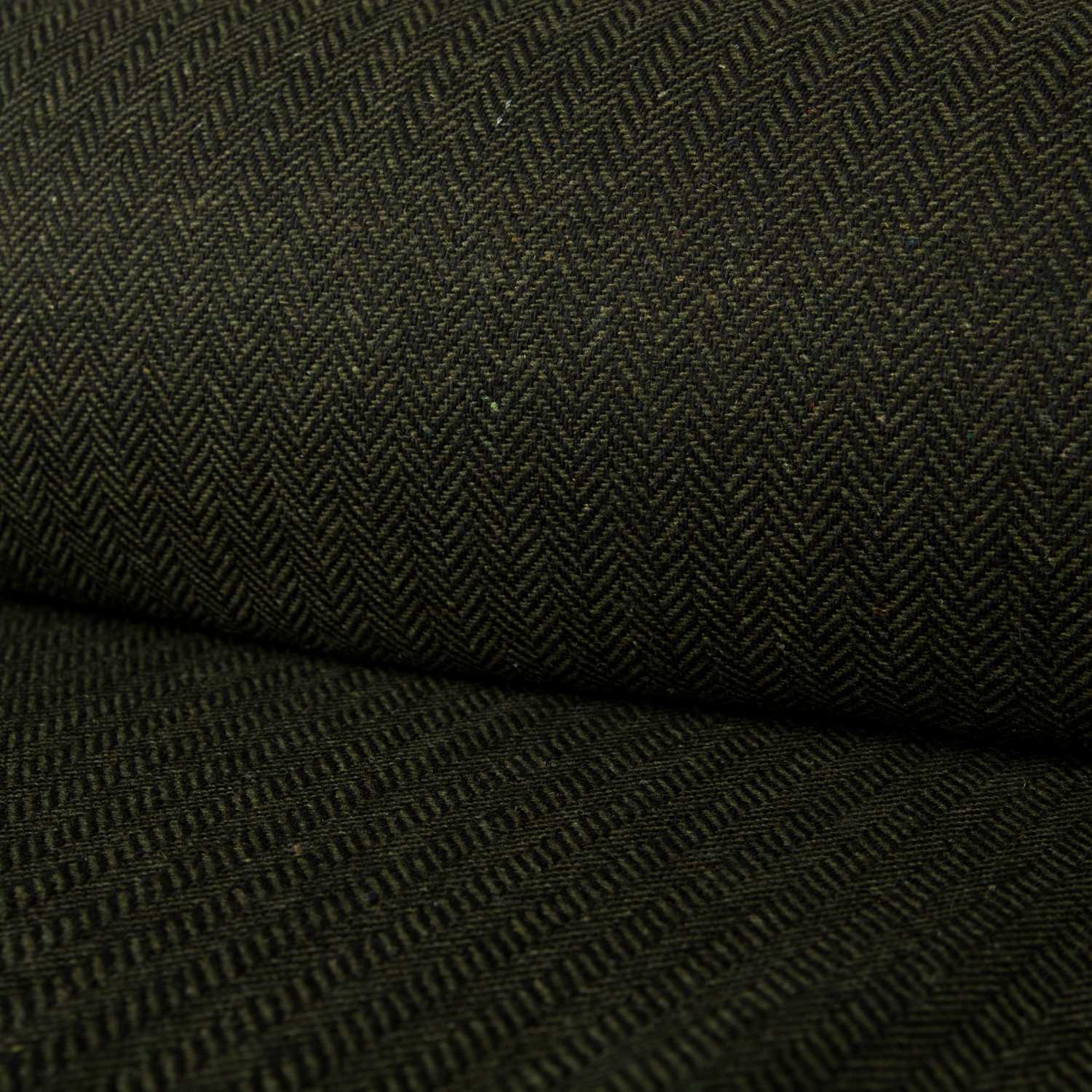 Stoff Tweed Herringbone Grün - Ribes y Casals