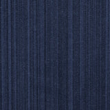 Denim-Stretch-Stoff Blau gestreift - Ribes y Casals