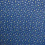 Kinder Denim-Stoff Florecitas Blau - Ribes y Casals