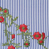 Vichy-Stickerei Bouquet Stoff - Ribes y Casals