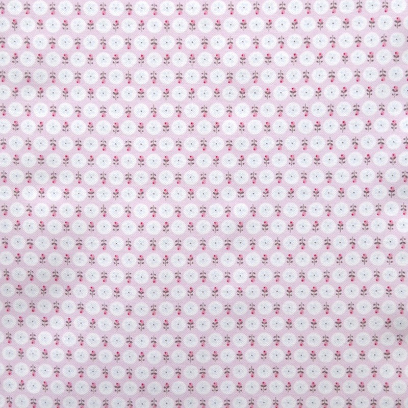 Stoff Villela Baumwolle Baby Rosa Hintergrund - Ribes y Casals