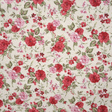 Kleines Villela-Tuch mit Blumendruck Klein Ecru - Ribes y Casals