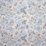 Himmelblaues Blumen bedrucktes Villela-Tuch - Ribes y Casals