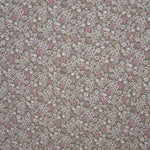 Bedruckter Villela-Stoff Blumen Beige - Ribes y Casals
