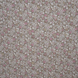 Bedruckter Villela-Stoff Blumen Beige - Ribes y Casals
