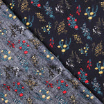Viskose Botanic Mitternachtsblau - Ribes y Casals