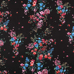 Viskose Bouquet Schwarz - Ribes y Casals