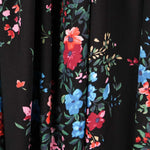 Viskose Bouquet Schwarz - Ribes y Casals