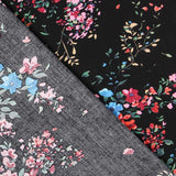 Viskose Bouquet Schwarz - Ribes y Casals