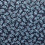 Kaschmir-Viskose-Gewebe Marineblauer Hintergrund - Ribes y Casals