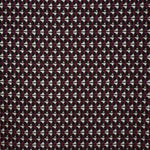 Kastanienbraunes geometrisch bedrucktes Viskosetuch - Ribes y Casals